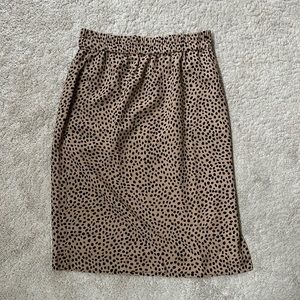 Jcrew pull on skirt
